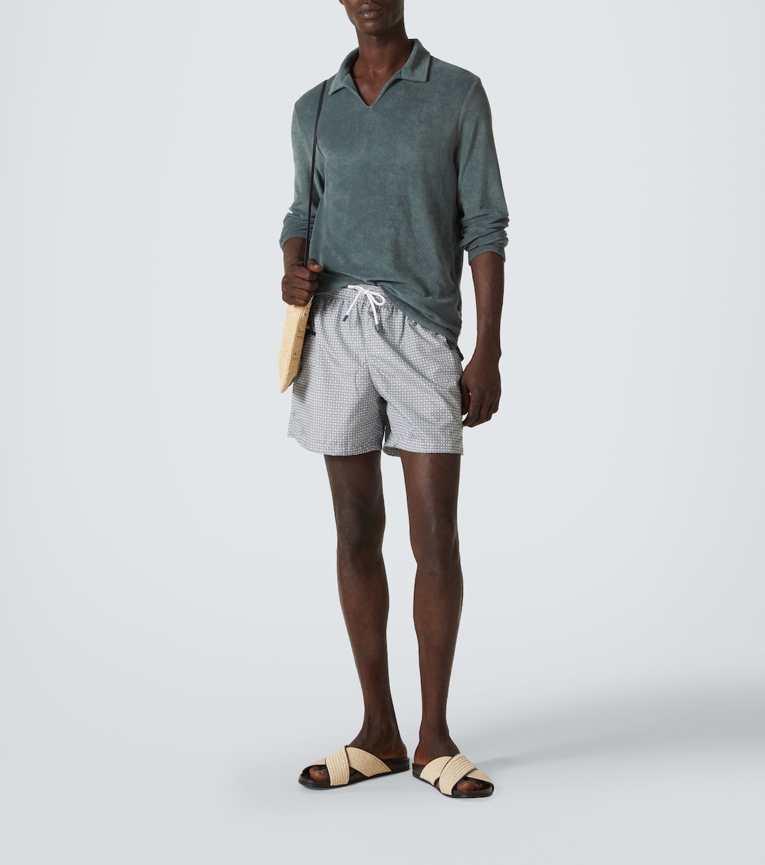 Peter cotton terry polo shirt | Fedeli