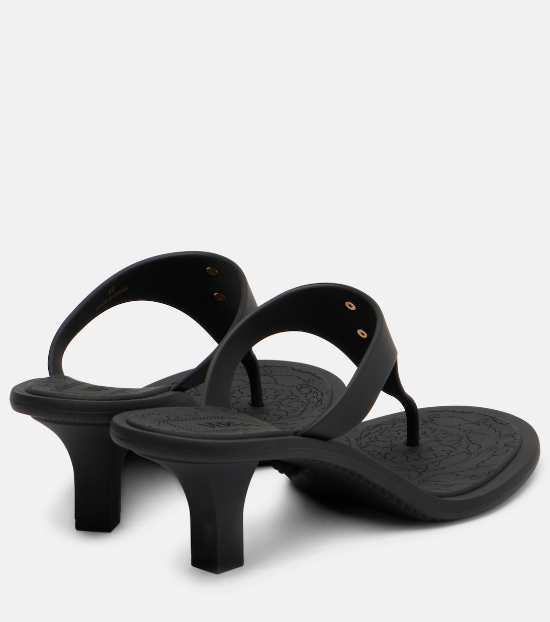 Alia Medusa 55 thong sandals | Versace