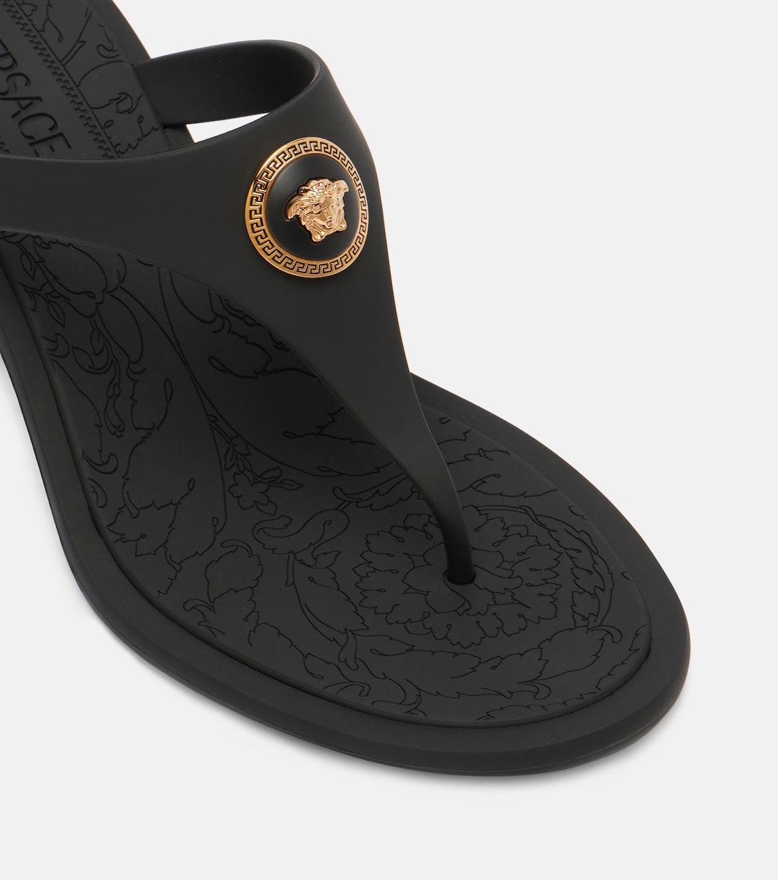 Alia Medusa 55 thong sandals | Versace