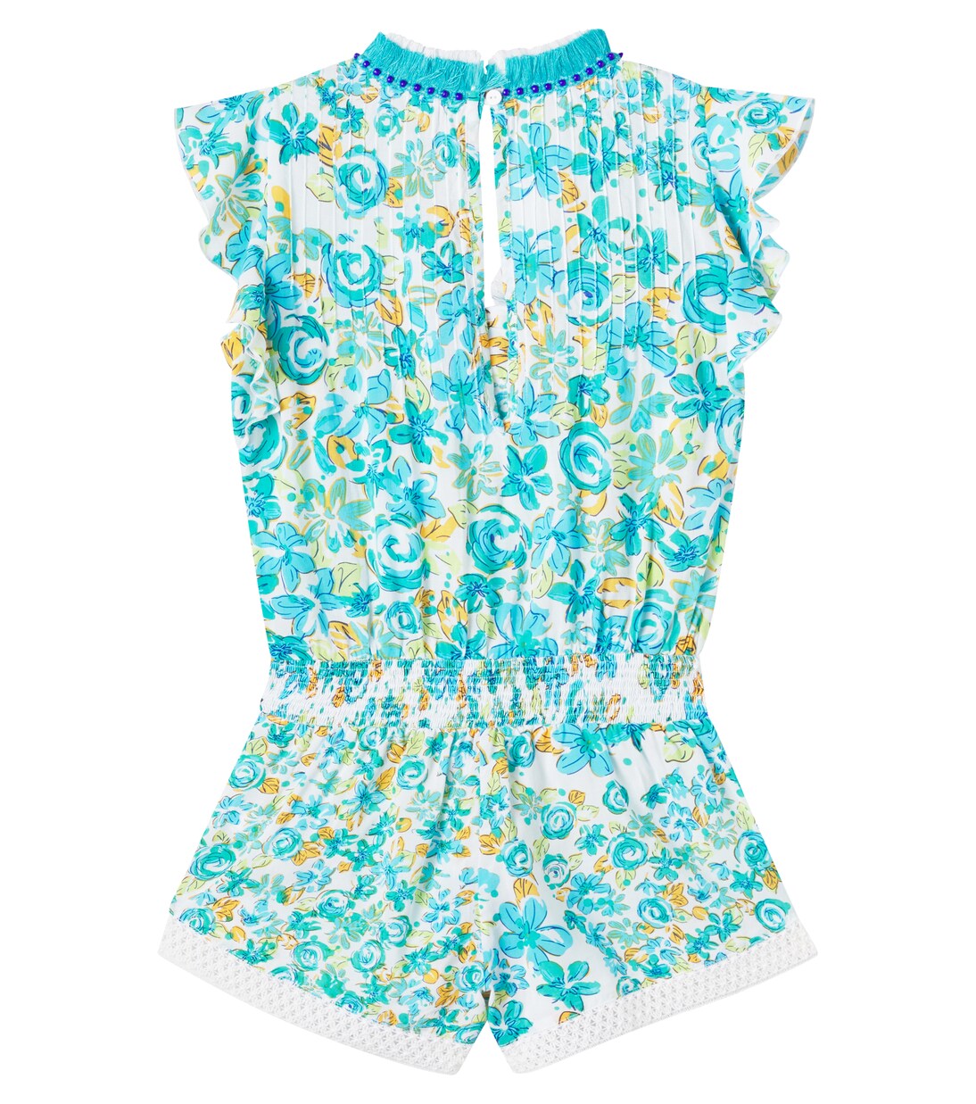 Sasha floral romper | Poupette St Barth Kids