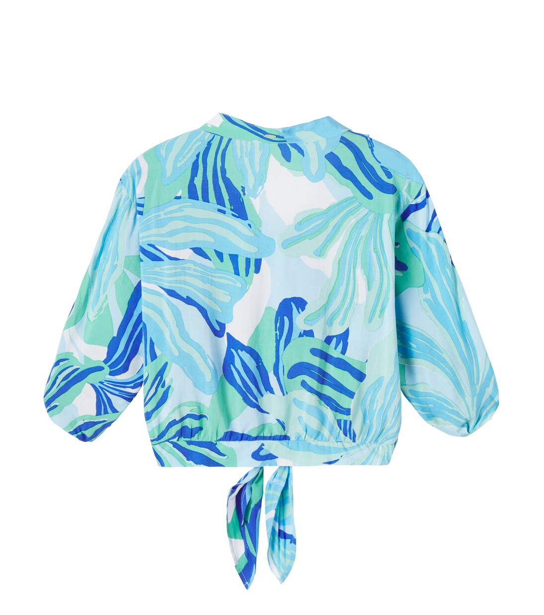 Azia printed blouse | Poupette St Barth Kids