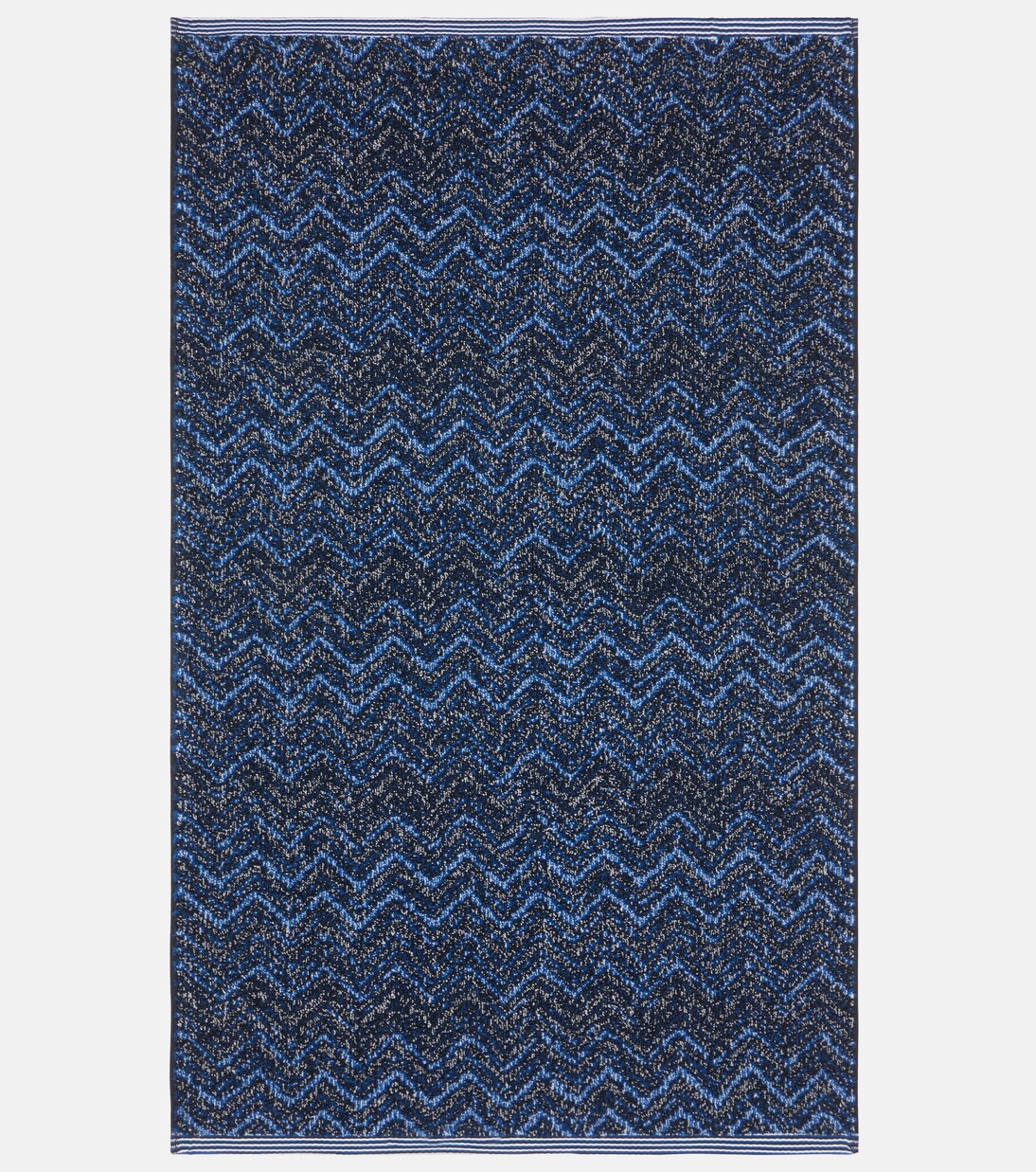 Azul set of 2 cotton terry towels | Missoni