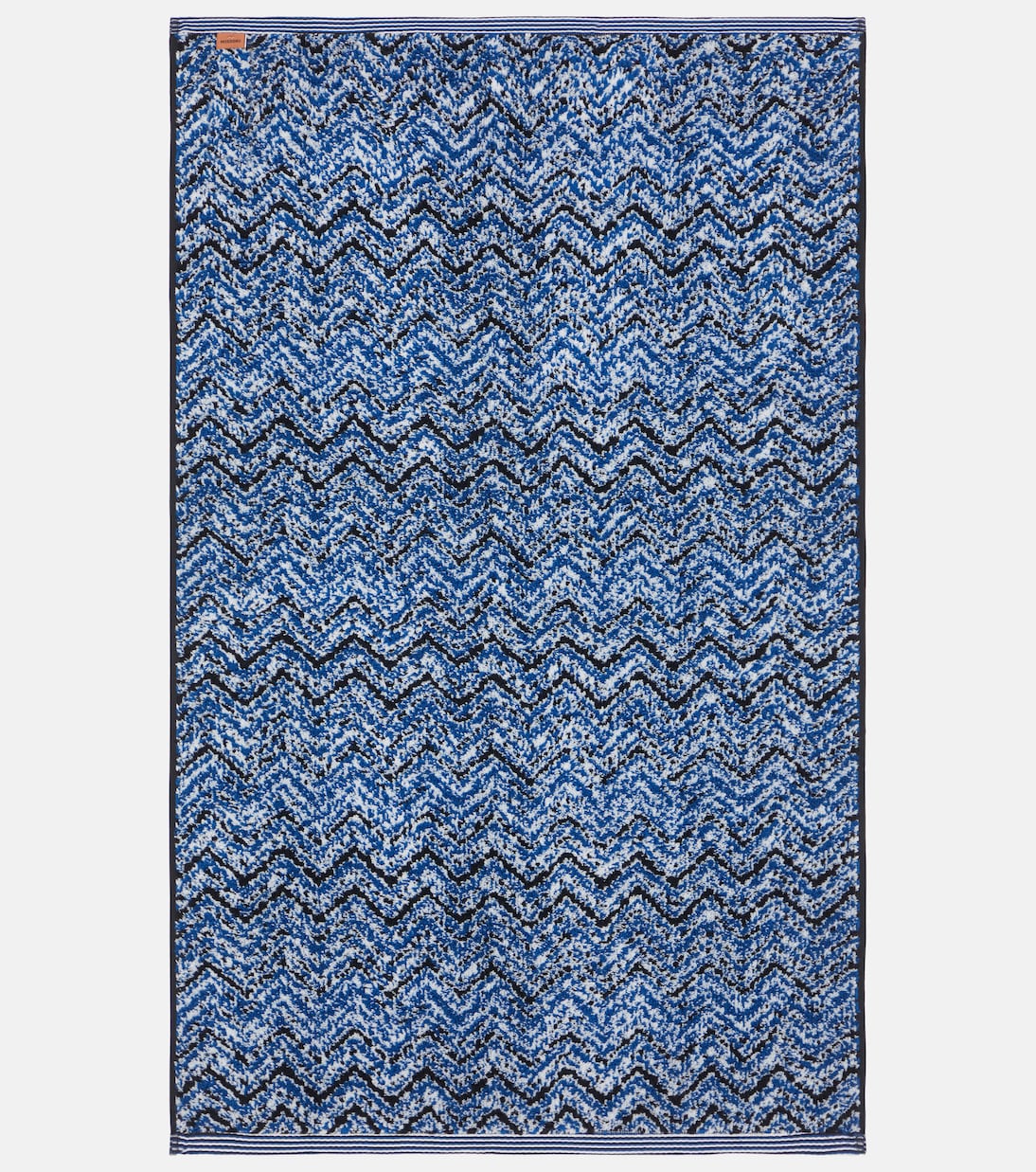 Azul set of 2 cotton terry towels | Missoni