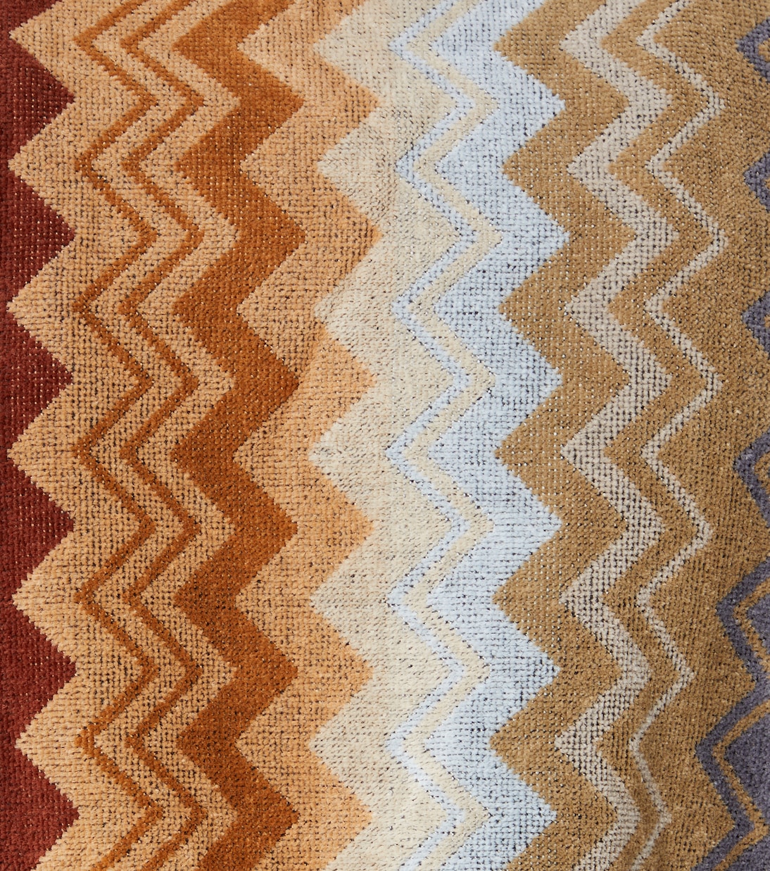 Giacomo Zigzag cotton terry bathrobe | Missoni