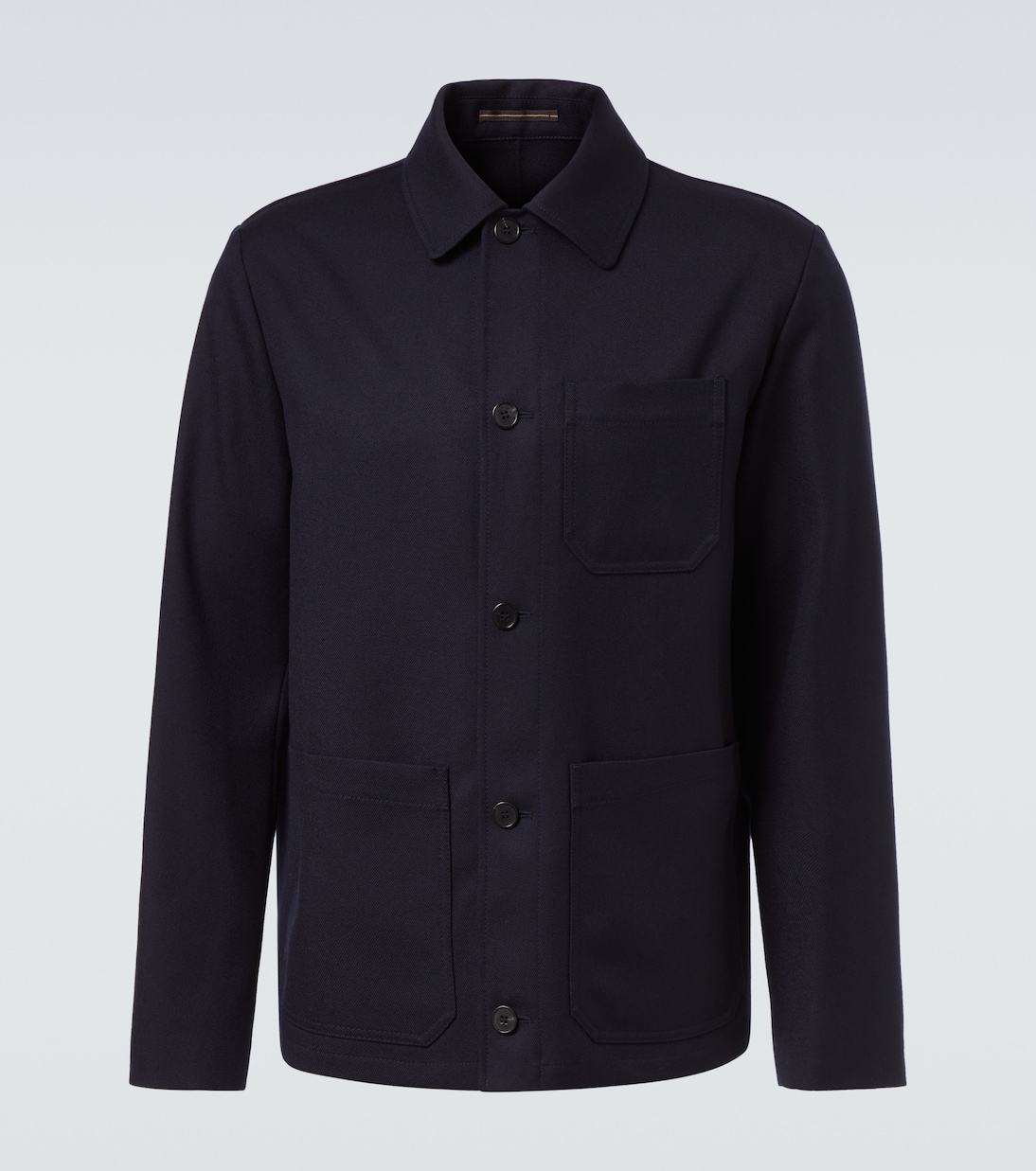 Virgin wool field jacket | Slowear