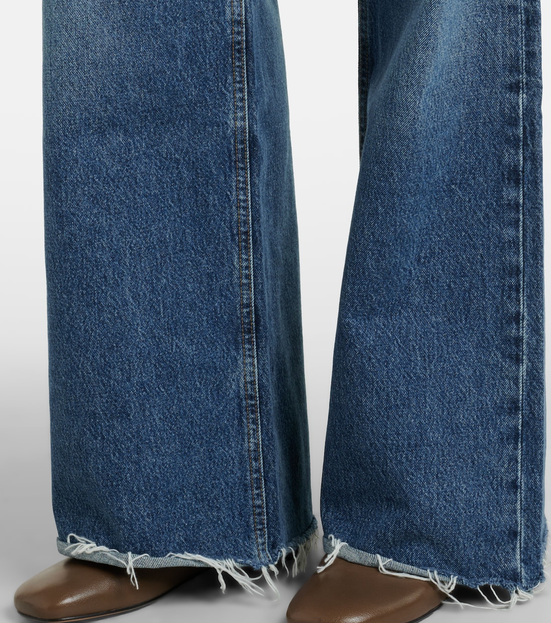 High-Rise Wide-Leg Jeans Dame | Agolde