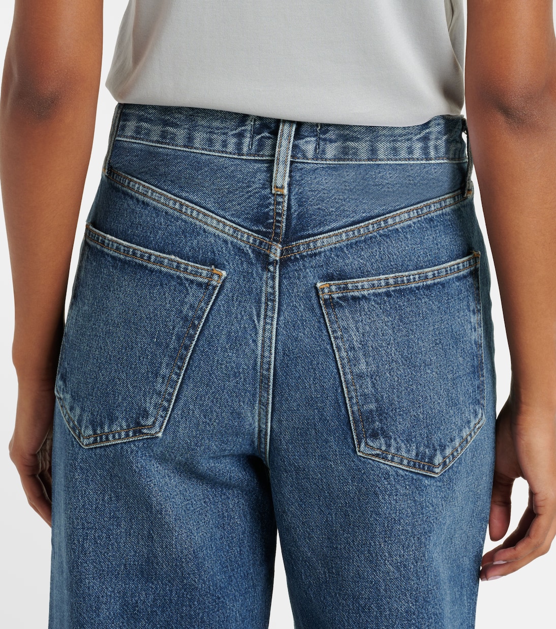 High-Rise Wide-Leg Jeans Dame | Agolde