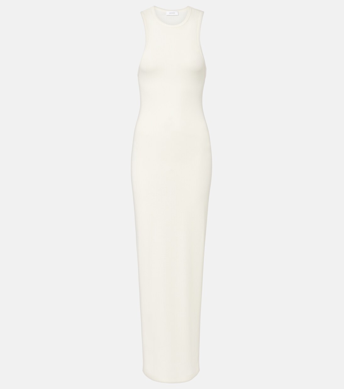 Robe longue en coton mélangé  | Wardrobe.NYC