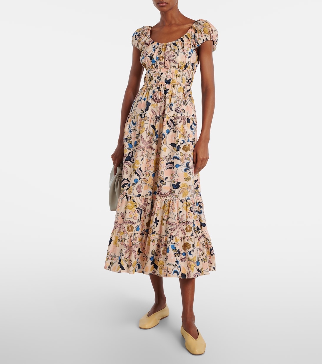 Midikleid Paloma aus Baumwollpopeline | Ulla Johnson