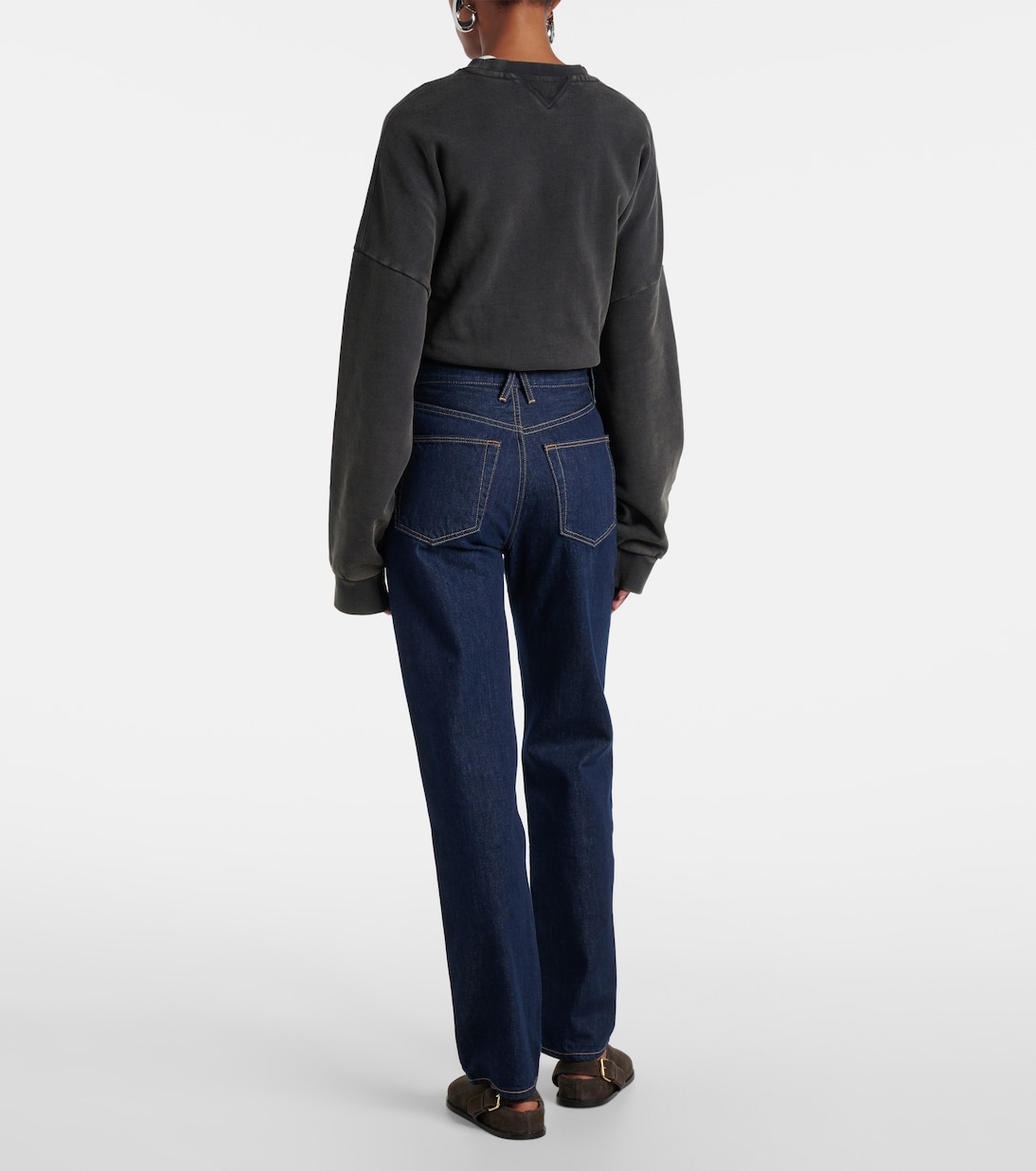 London high-rise straight jeans | Slvrlake