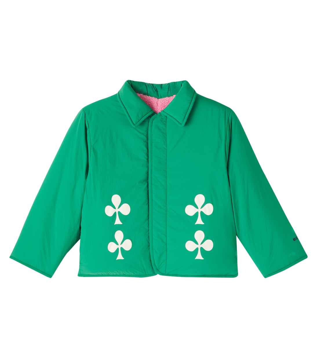 Wendbare Jacke Clover mit Teddyfleece | Bobo Choses