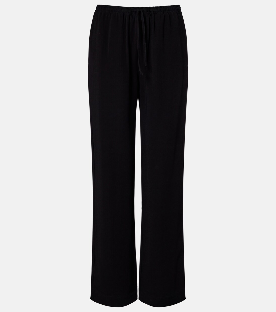 Pantalon droit Aurelia à taille haute | Asceno