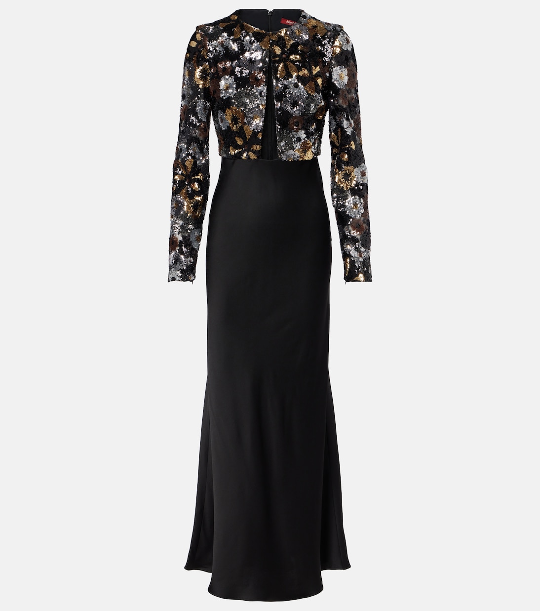 Lastra sequined tulle maxi dress | Max Mara