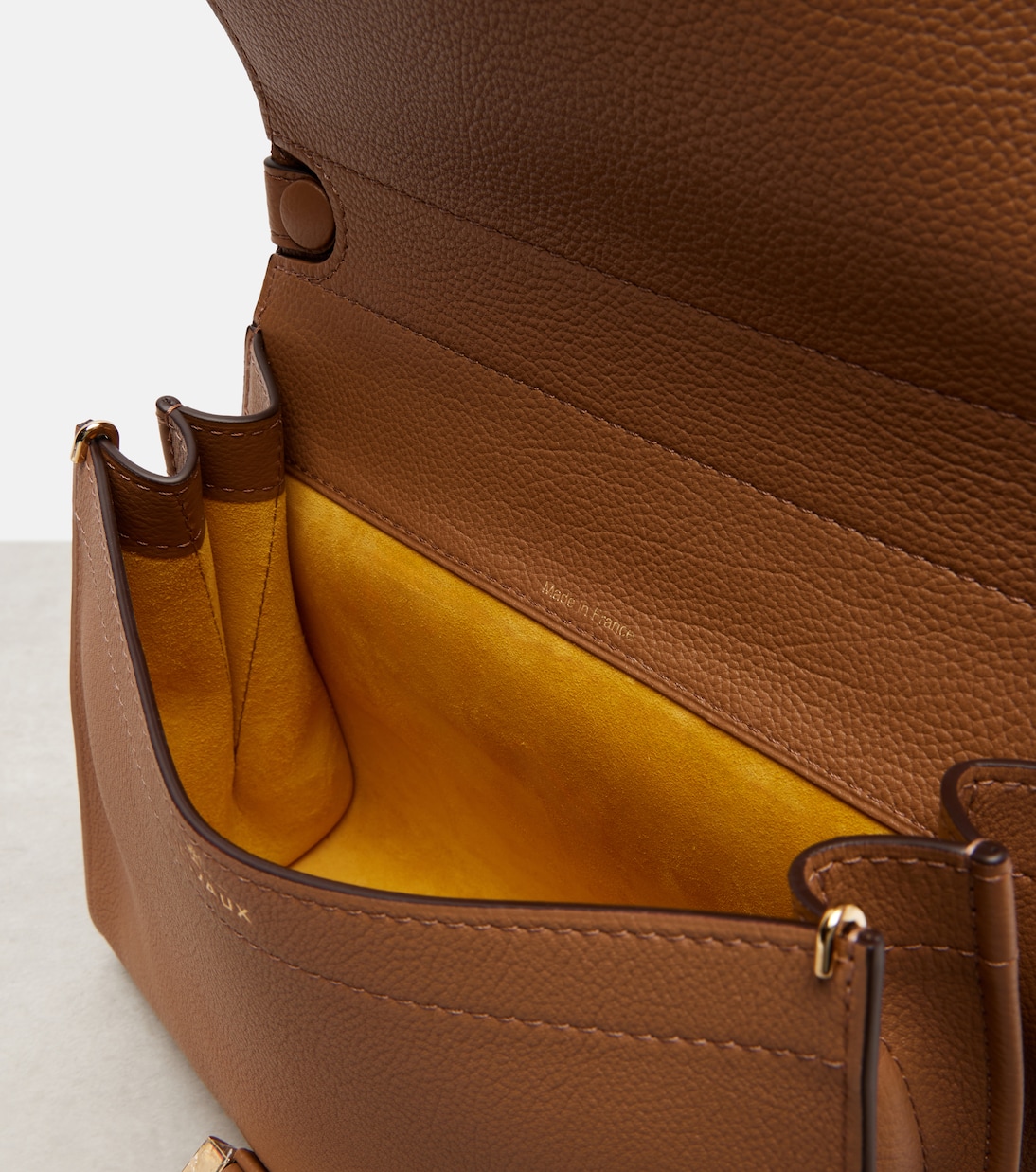 Schultertasche Brilliant Small aus Leder | Delvaux