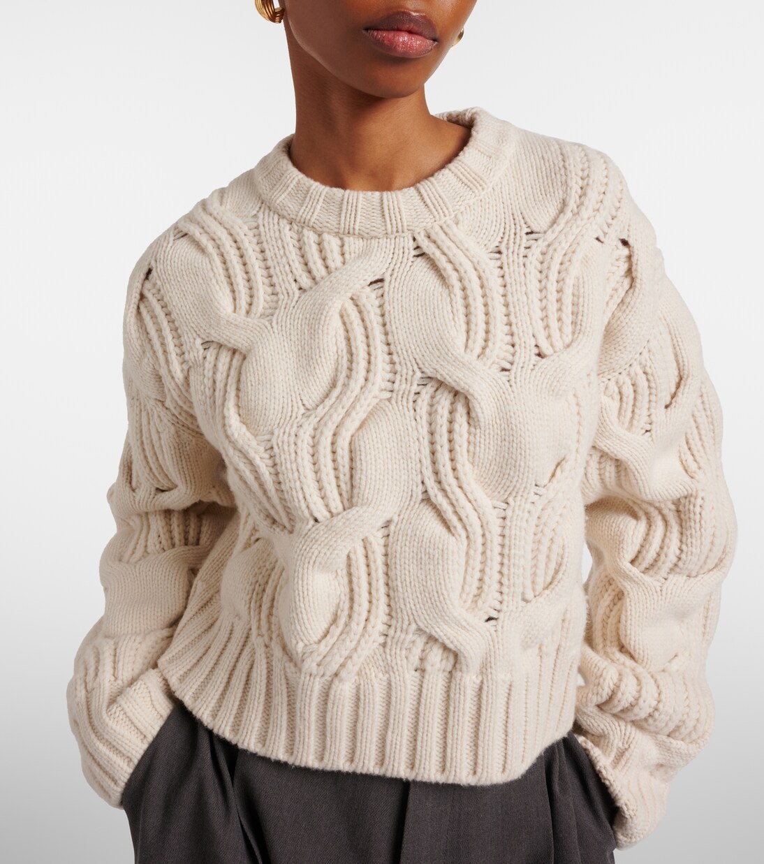 Oversized wool sweater | Bottega Veneta