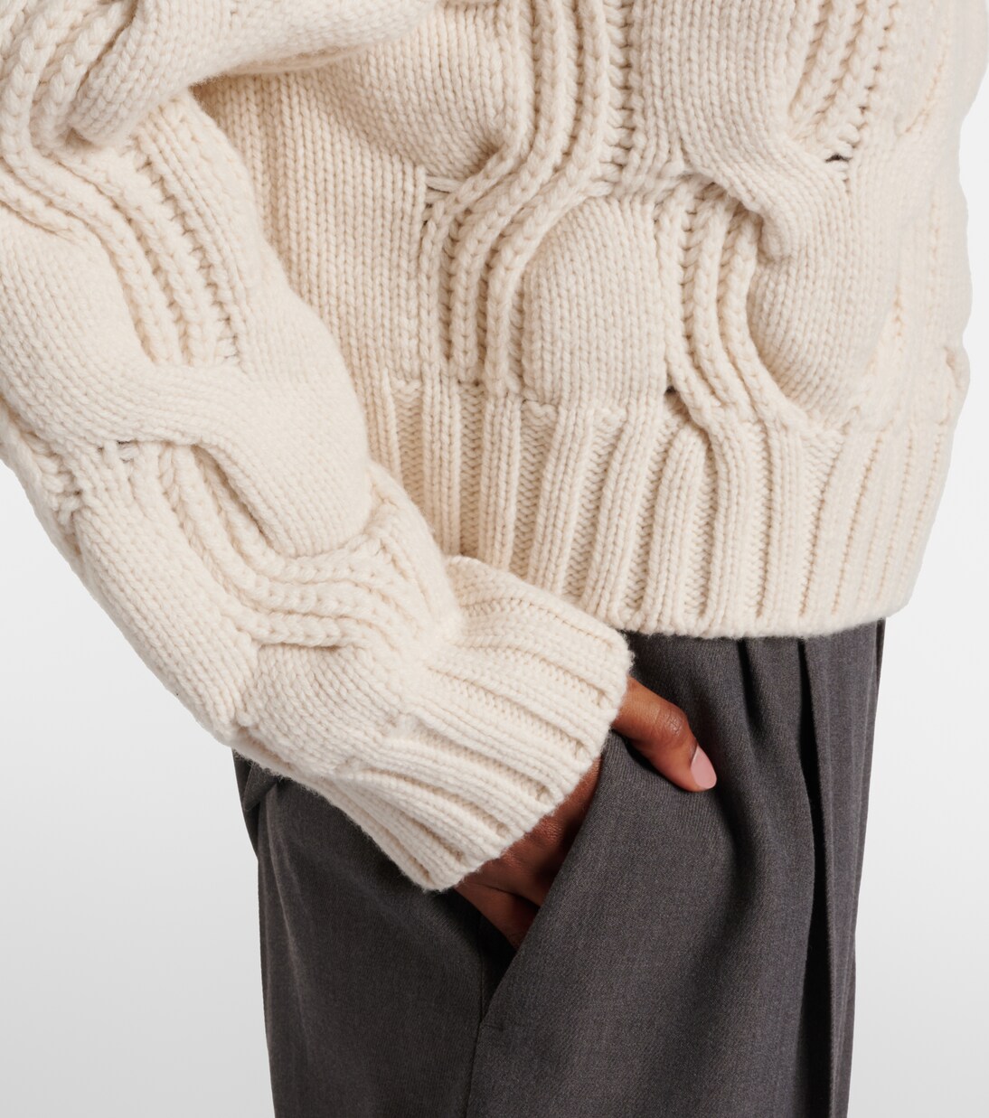 Oversized wool sweater | Bottega Veneta