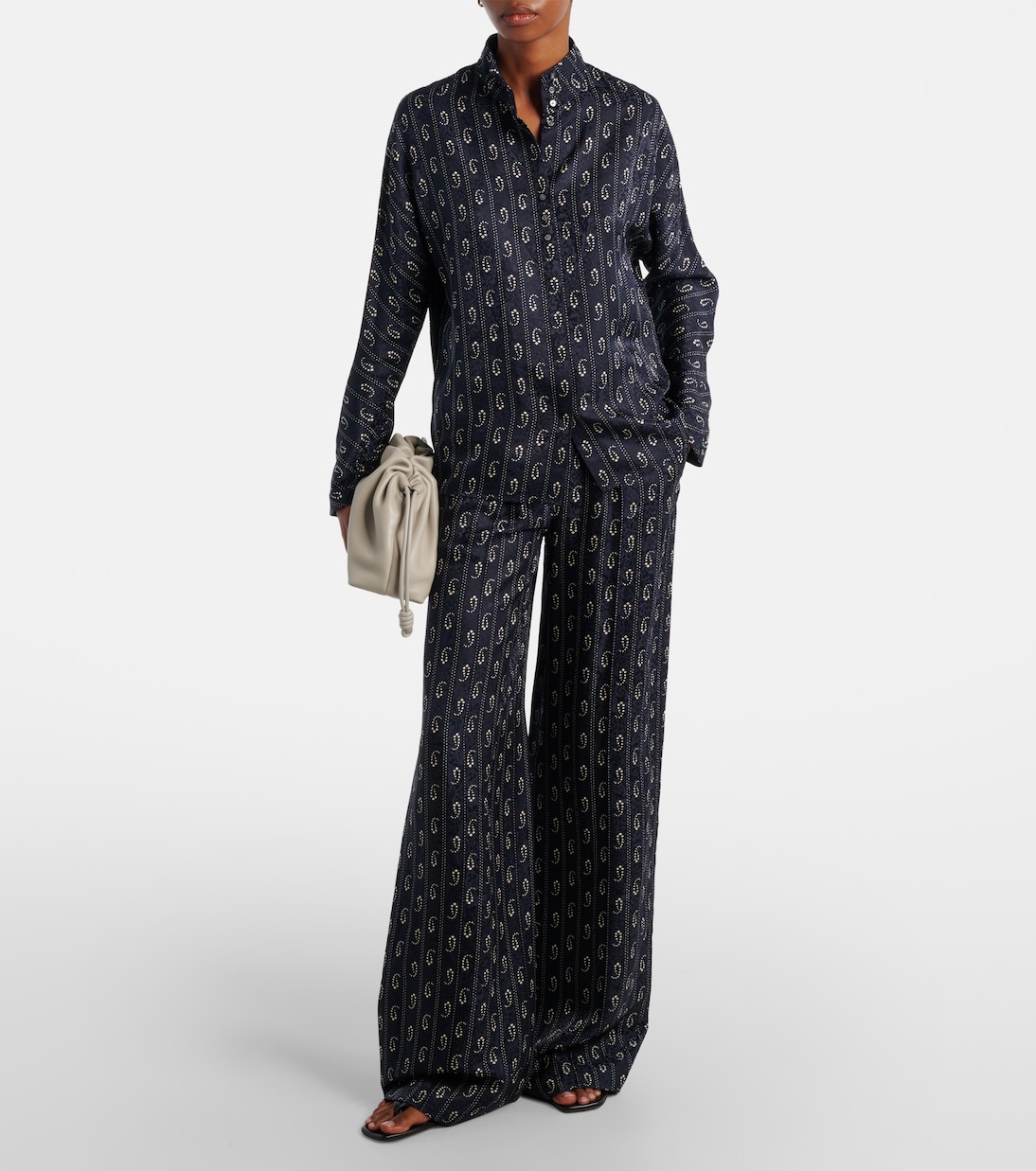 Weite Hose aus Jacquard | Tory Burch