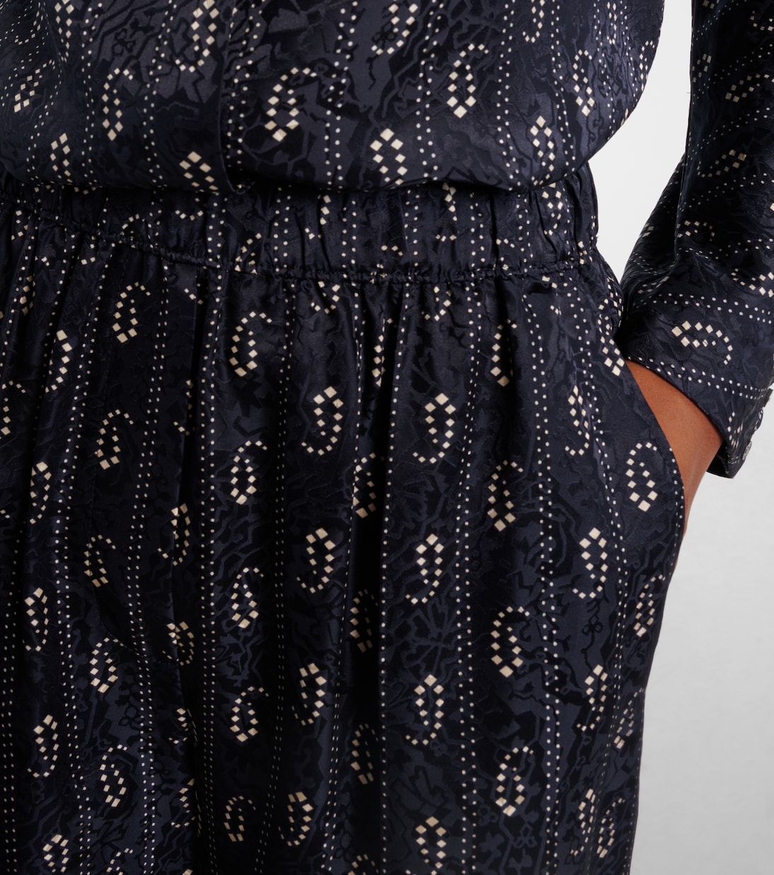 Weite Hose aus Jacquard | Tory Burch