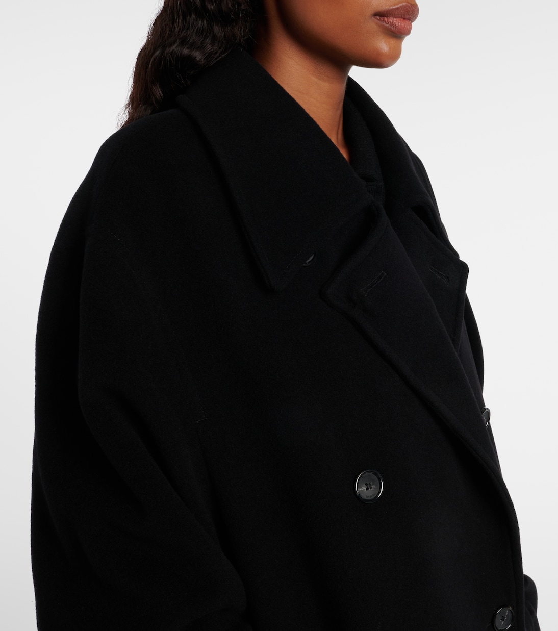 Mantel aus einem Wollgemisch | Toteme