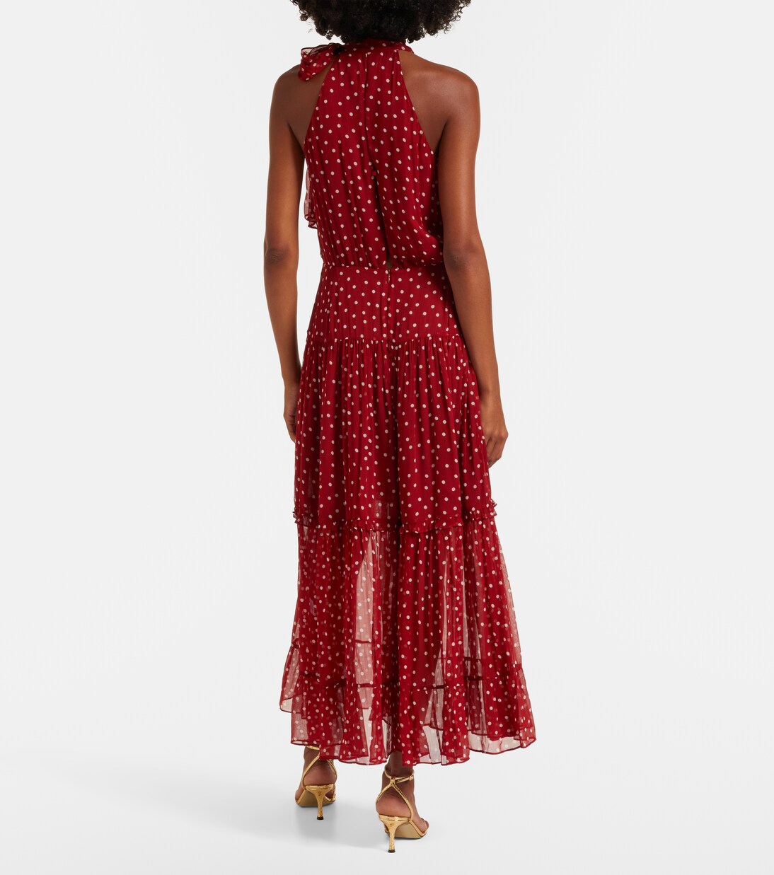 Robe midi Abi à pois | Rixo