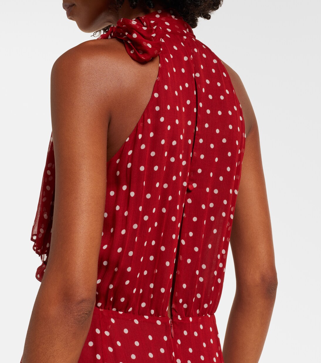 Robe midi Abi à pois | Rixo