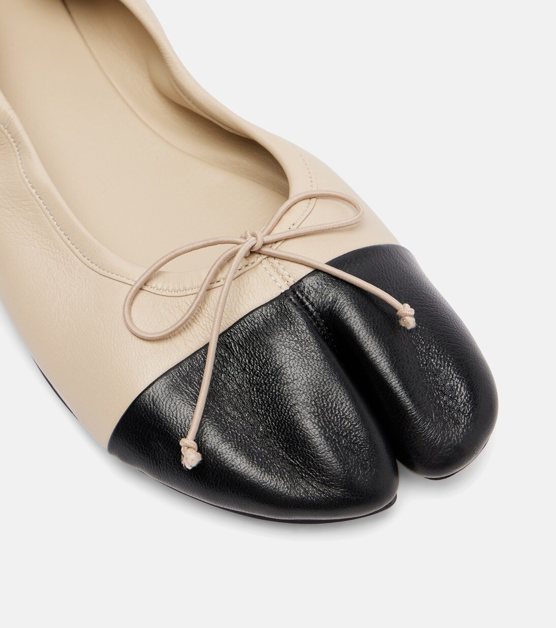 Tabi leather ballet flats | Christen