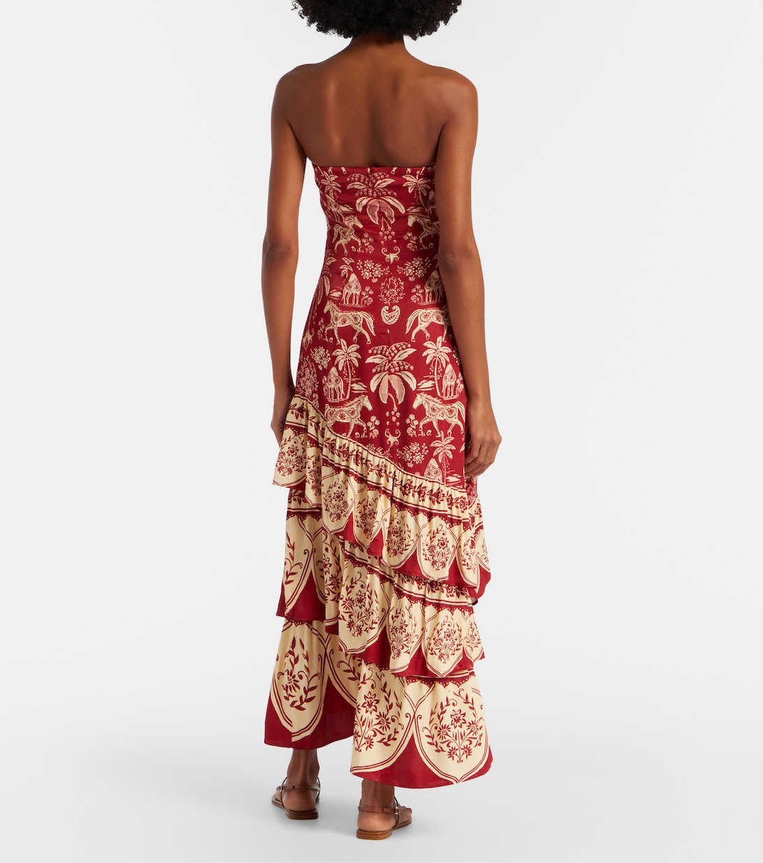 Haras printed tiered maxi dress | Farm Rio