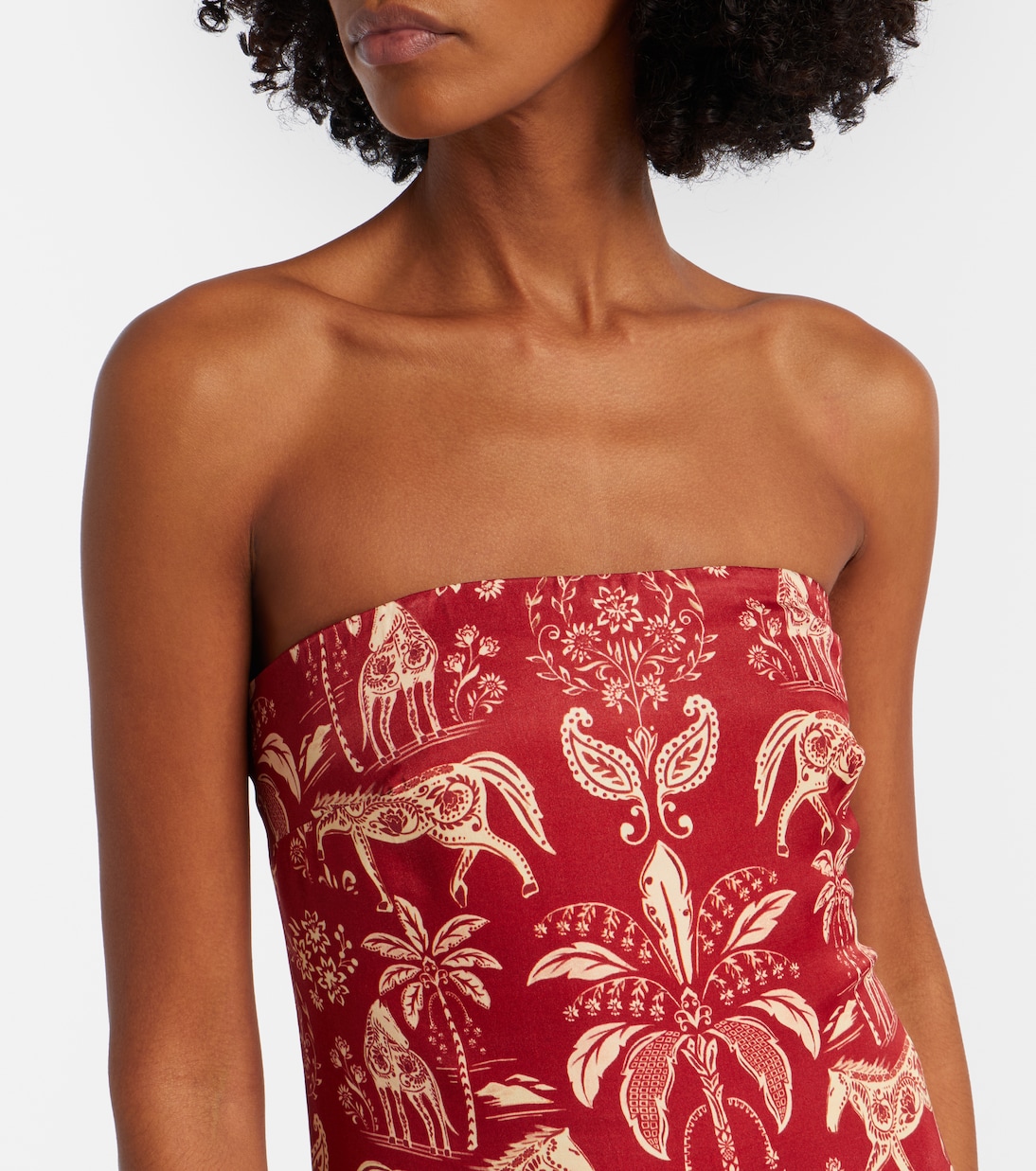 Haras printed tiered maxi dress | Farm Rio