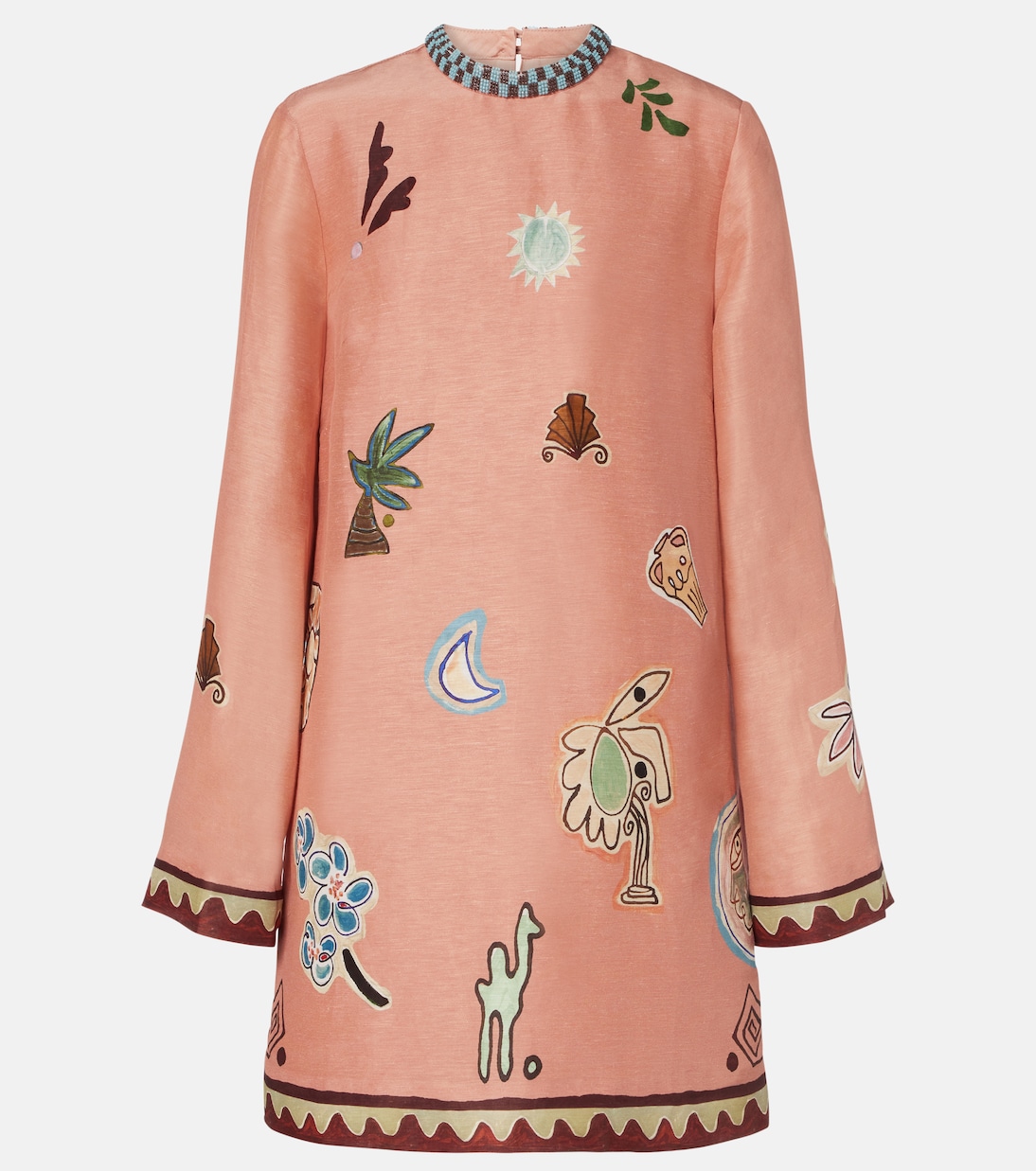 x LRNCE – Robe Laurence en lin et soie | Alémais