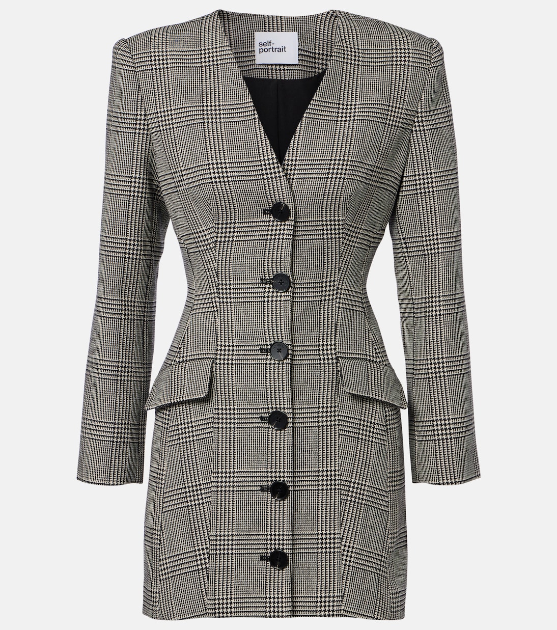 Minikleid aus einem Wollgemisch | Self-Portrait