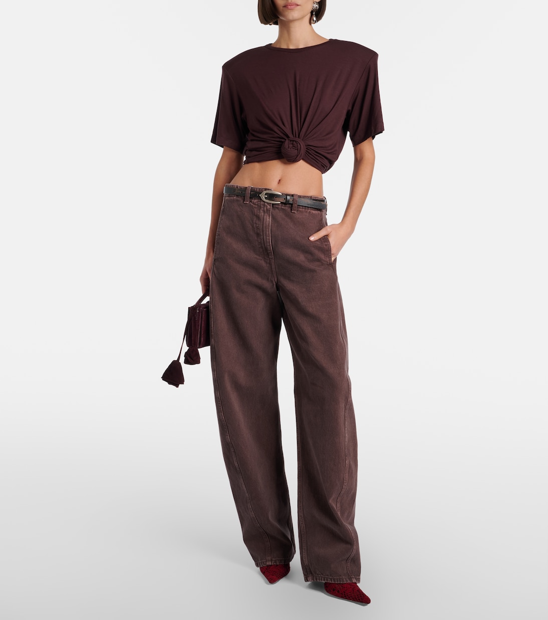 T-Shirt aus Jersey  | Magda Butrym