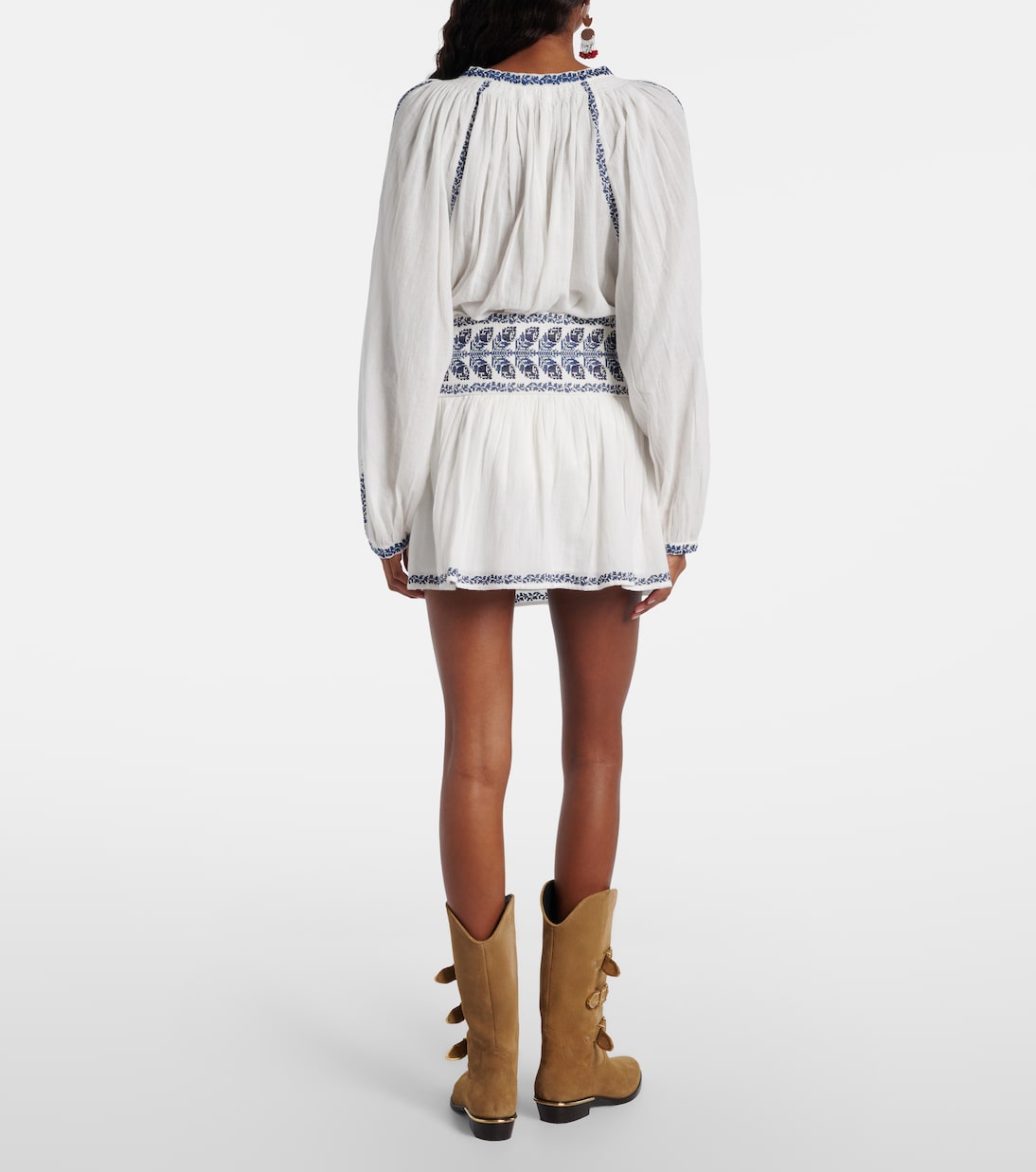 Bestickter Minirock Picadilia aus Baumwolle | Marant Etoile