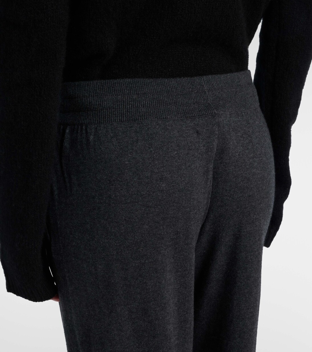 Pantalon en coton et cachemire | Lisa Yang