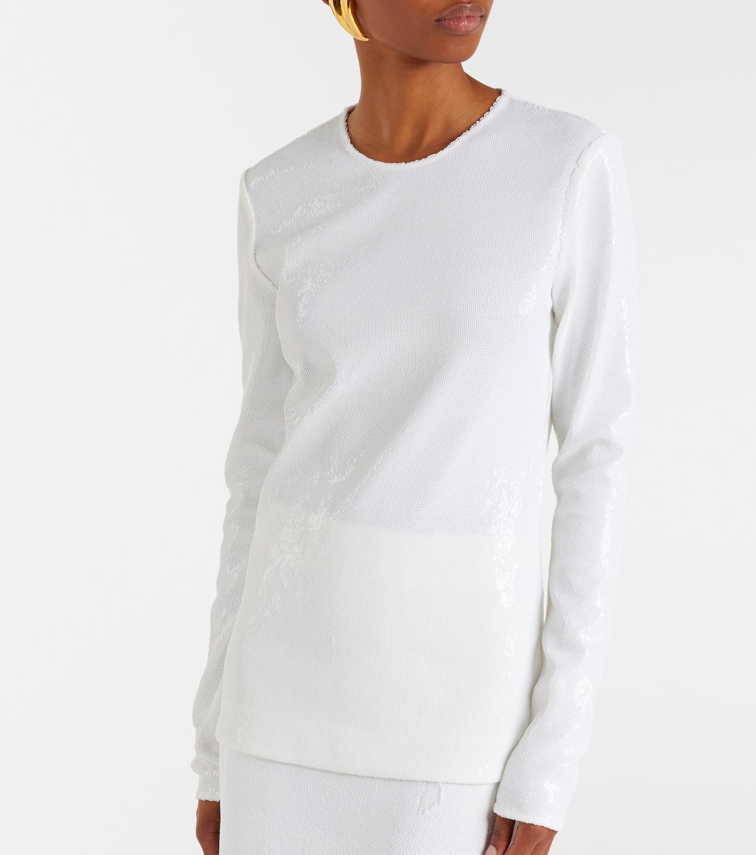 Top mit Pailletten | Toteme