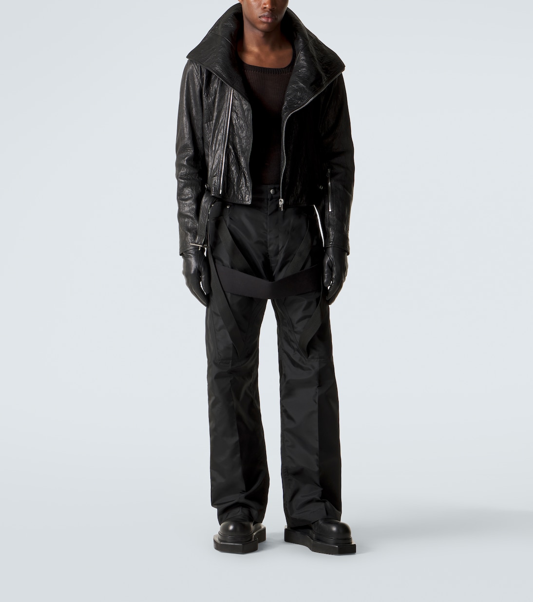 Megastrapped Geth wide-leg pants | Rick Owens