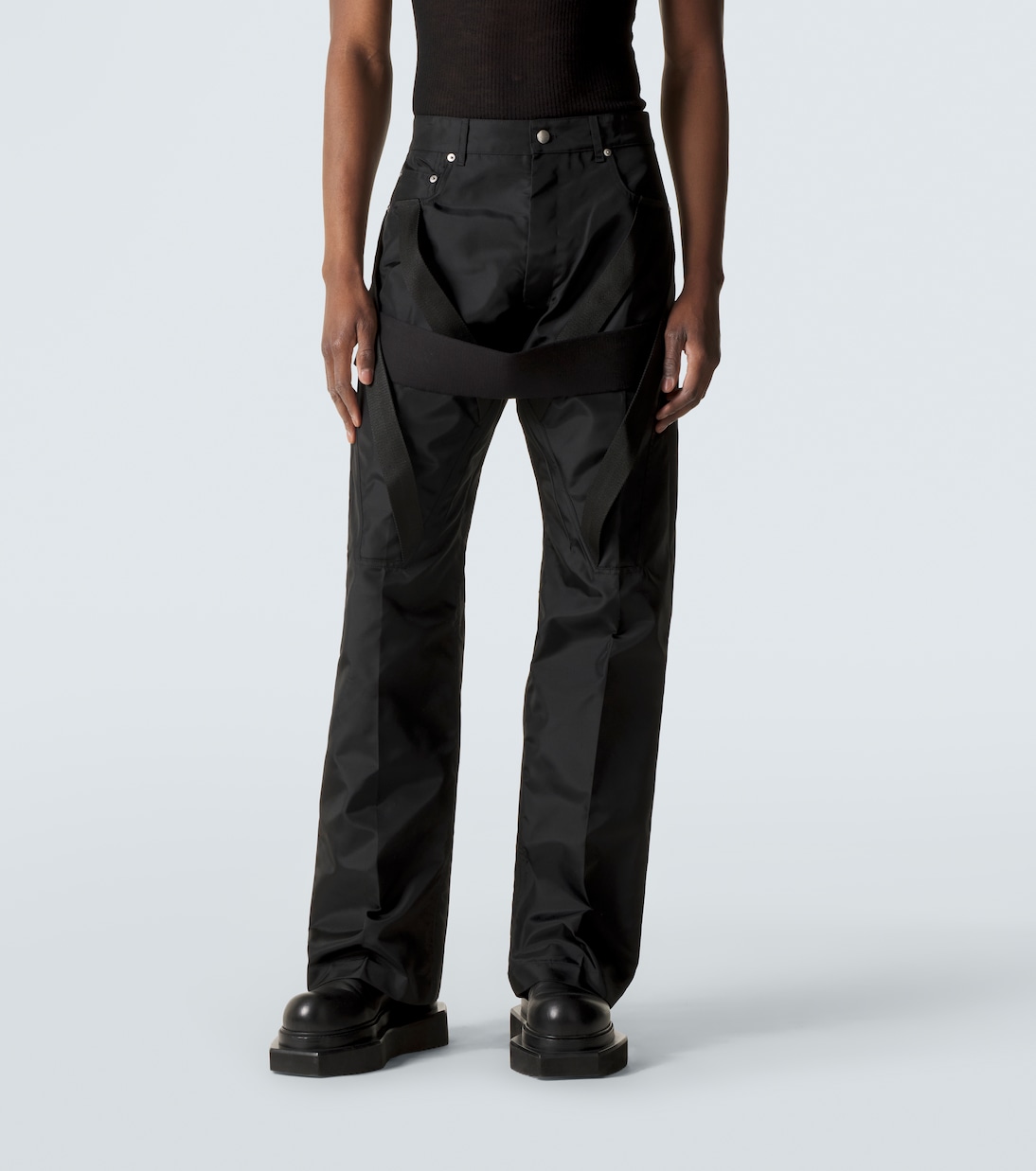 Megastrapped Geth wide-leg pants | Rick Owens