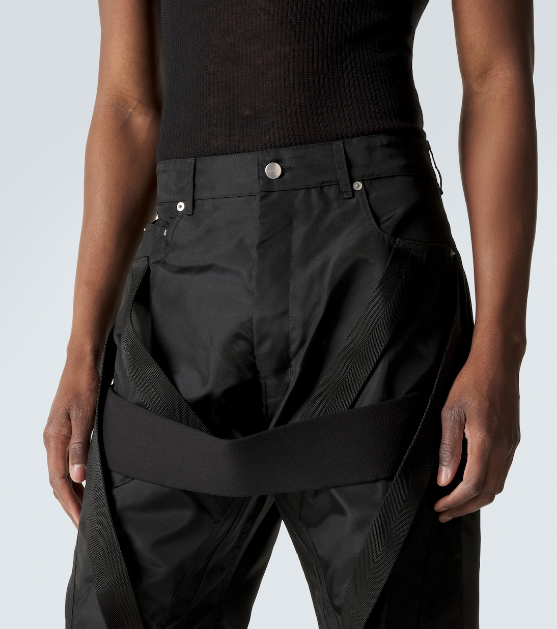 Megastrapped Geth wide-leg pants | Rick Owens
