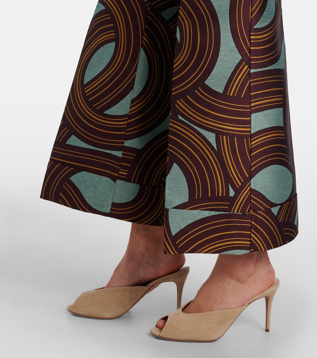 Secret 85 suede mules | Aquazzura