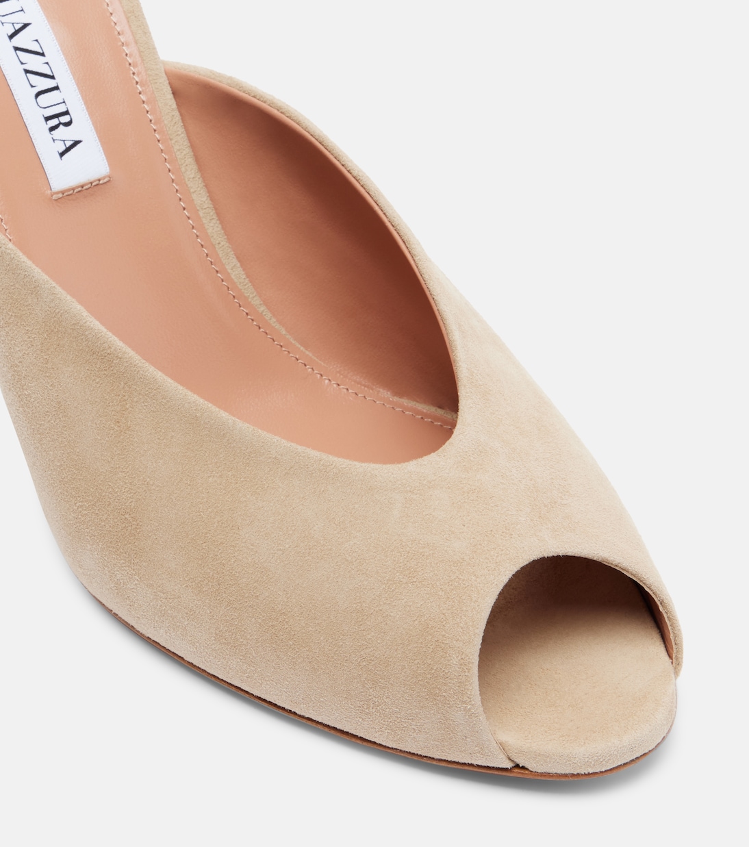 Secret 85 suede mules | Aquazzura