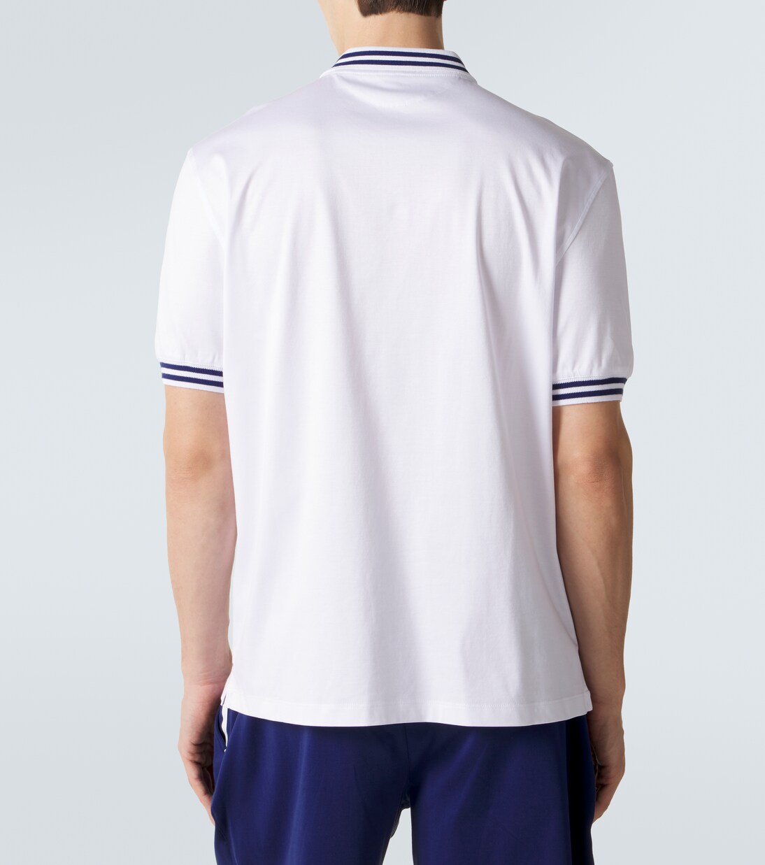 Technical cotton polo shirt | Brunello Cucinelli