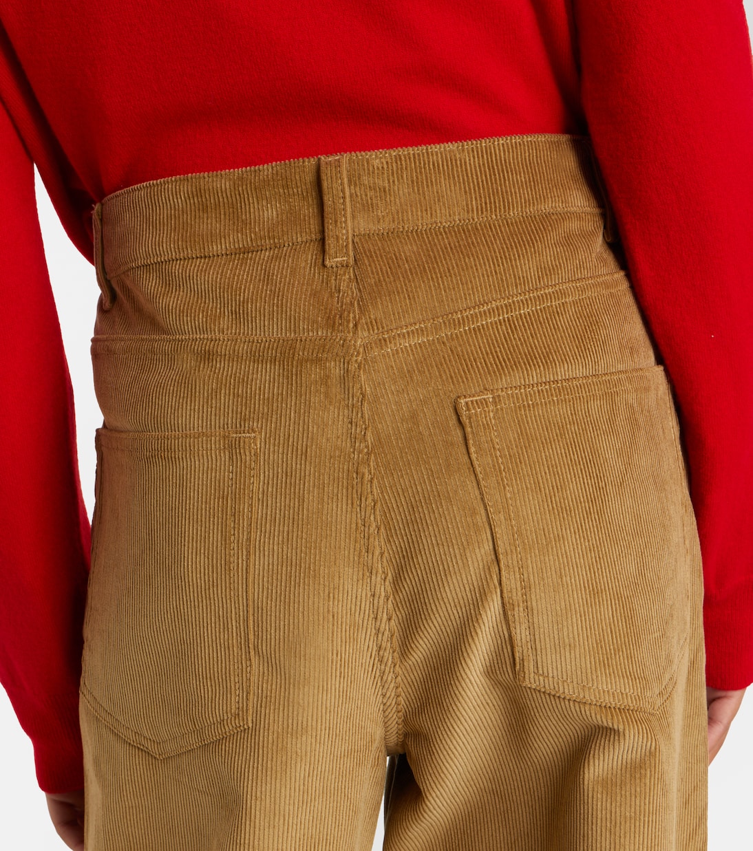 Cotton corduroy wide-leg pants | Róhe