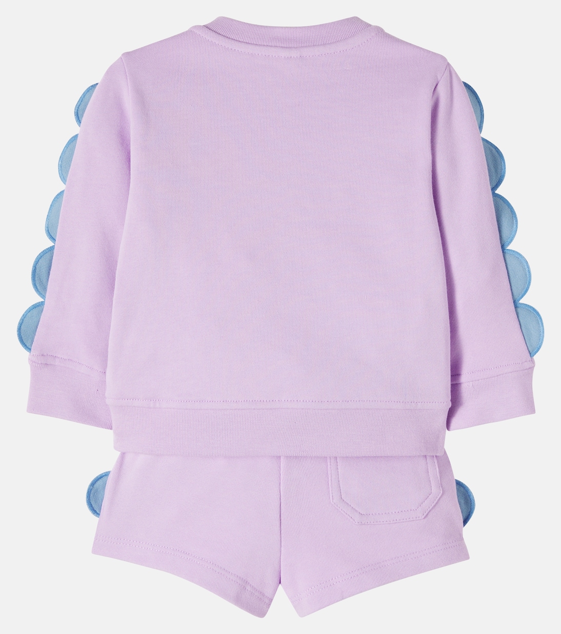 Baby - Top e shorts in cotone con stampa | Stella McCartney Kids