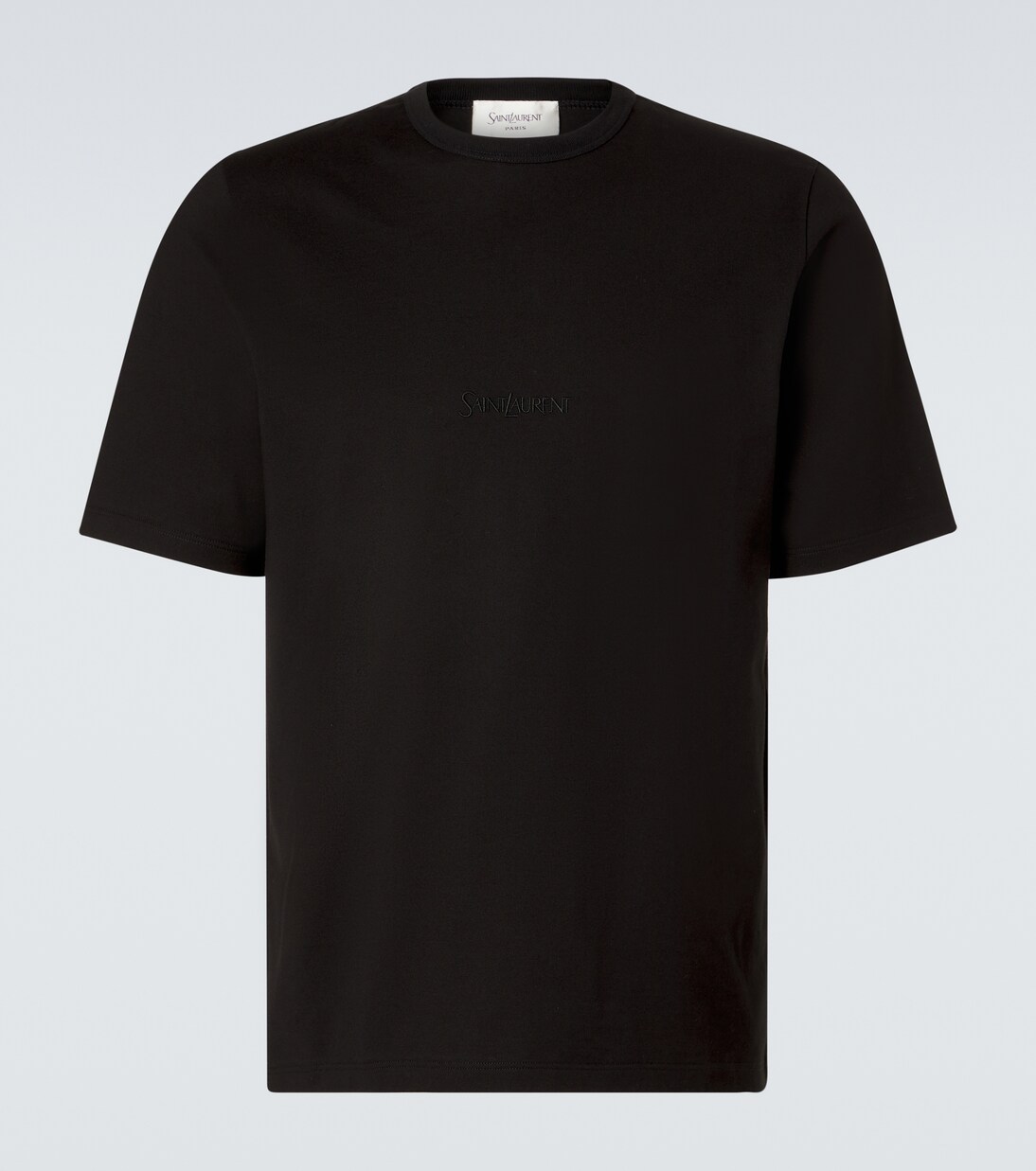 Logo cotton jersey T-shirt | Saint Laurent