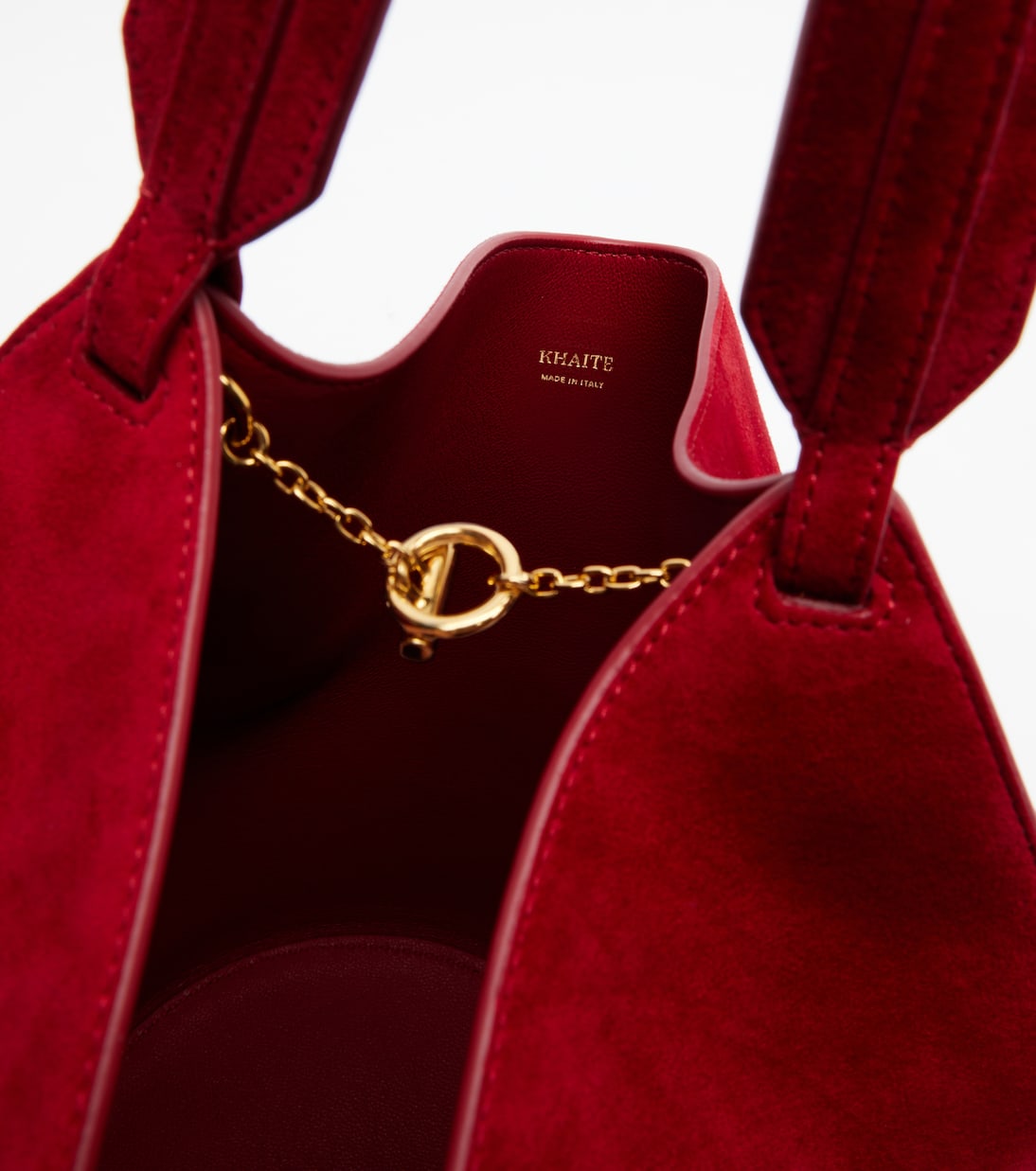 Lotus Mini suede tote bag | Khaite