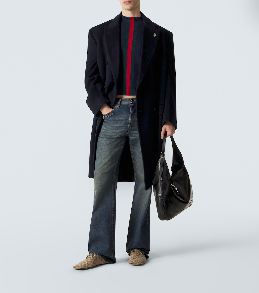 Jeans rectos con Horsebit | Gucci