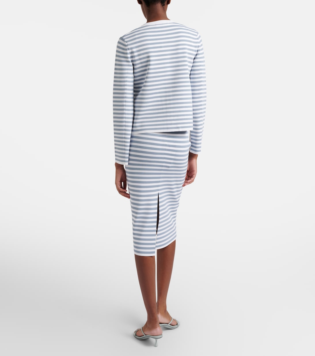 Gennaio striped midi skirt | Max Mara