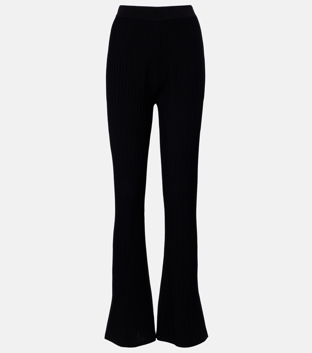Bello ribbed-knit flared pants | Max Mara