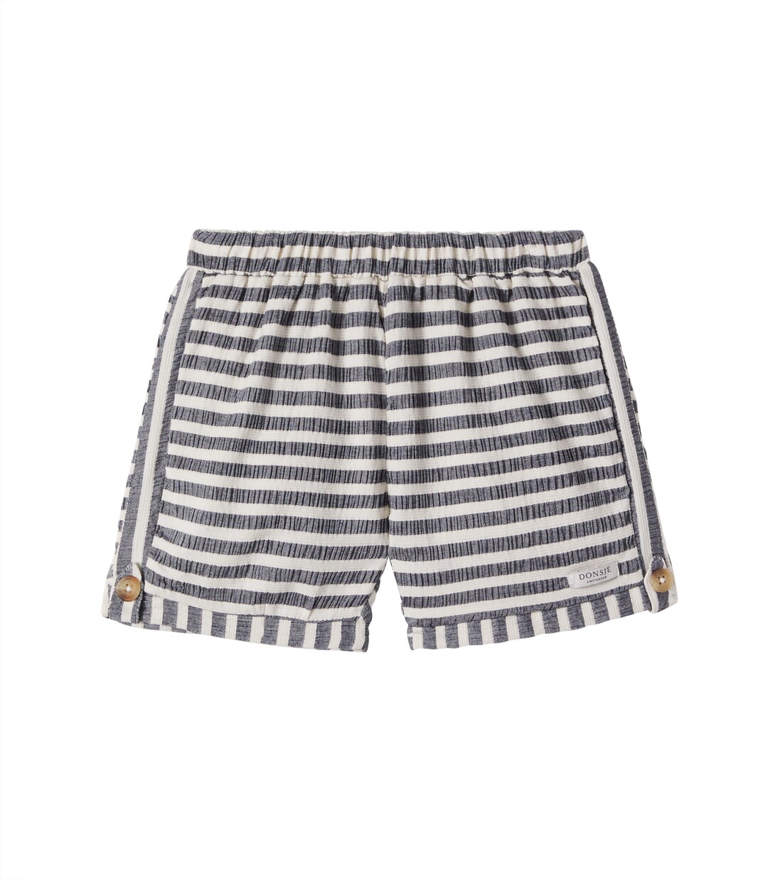 Kaatio striped cotton-blend shorts | Donsje