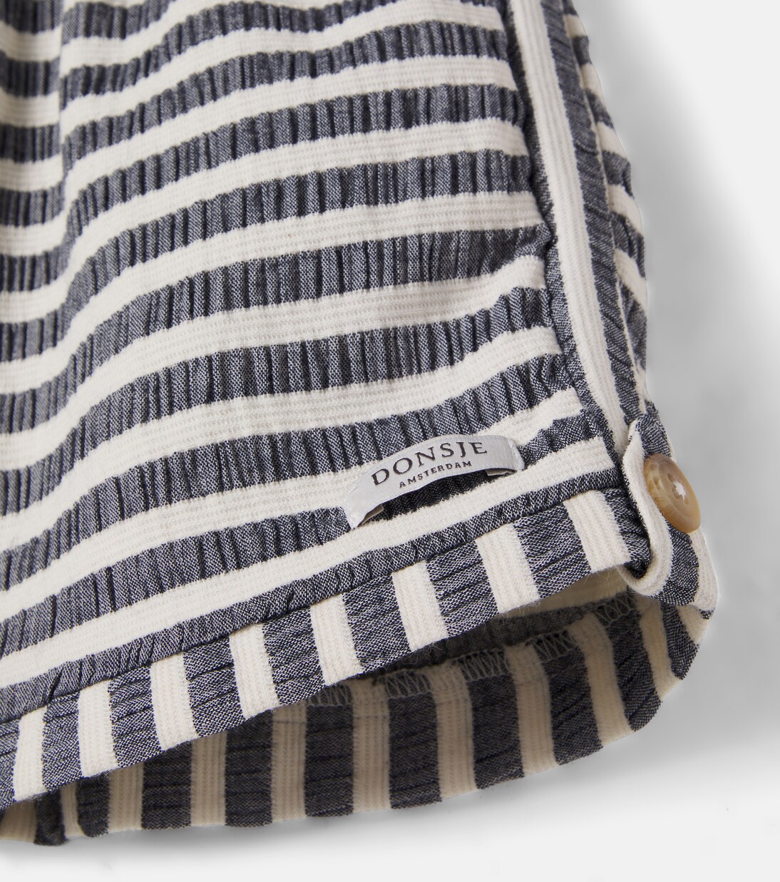 Kaatio striped cotton-blend shorts | Donsje