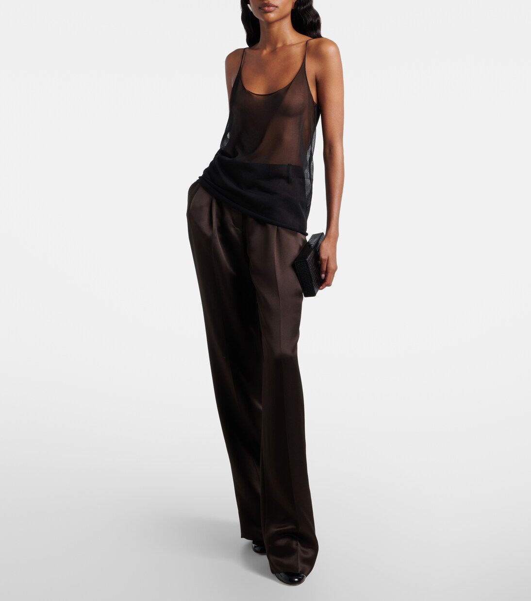 Transparentes Top aus Strick | Tom Ford